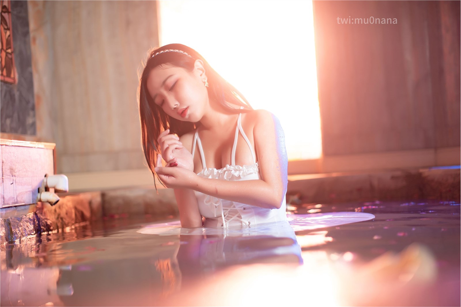 Mu0 photo series hot spring reflection(13)